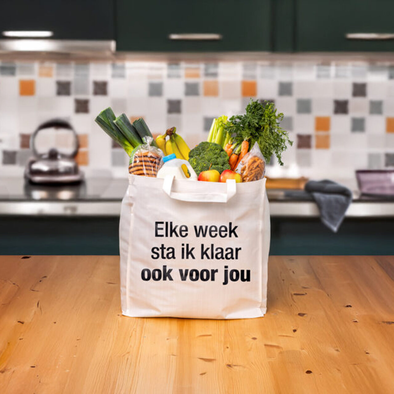 Elke week sta ik klaar